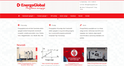 Desktop Screenshot of energoglobal.com